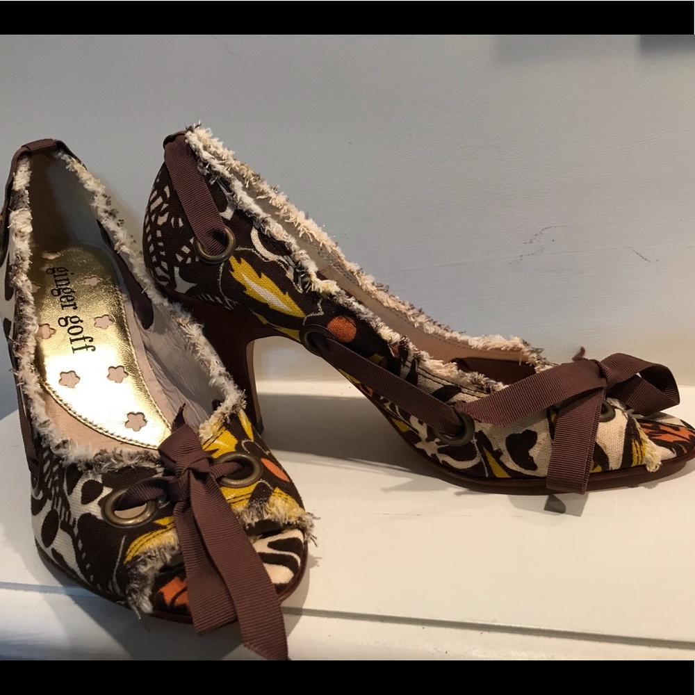 Ginger Goff Heels 6 1/2 M